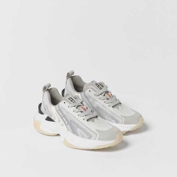 NWT ZARA KIDS/ TECHNICAL SNEAKERSGRAY - REF 3356/130 12.5, 13.5,2.5, 4BOYS